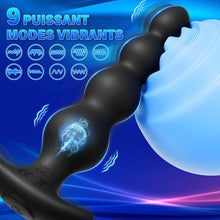 Charger l'image dans la galerie, Plug Anal Vibromasseur Sex Toys - 14cm Extenseur plug anus plaisir pour hommes, femmes et couples, jouet sexuel plug anale est livré avec 9 modes de vibration et App Caractéristique, étanche IPX6