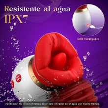 Charger l'image dans la galerie, Suceurs de Clitoris Vibromasseurs Feminin mit APP - Sex Toýs Femme Vibromasseur avec 3 Succion, Stimulateur Clitoridien Sex Toys 10 léchage de langue rotation à 360° Jouet Sexualité Couple Vibro