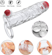 Charger l'image dans la galerie, Gaines Pour Pénis, Extenseur De Pénis avec 10 Modes de vibration Pénis Anneau, Jouets Sexuels Manchon Pénis avec télécommande pour Améliorer l'érection et retarder l'éjaculation, Sex toys pour Homme