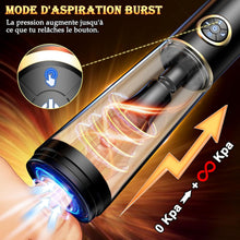 Charger l'image dans la galerie, Sex Toýs Homme Pompe a Pénis - Sextoy Automatique Masturbateur pour Masturbeuse Masculins Mains Libres, Vaginette Réaliste Jouet Adulte, Extenseur &amp; Agrandir le Pénien Vibromasseurs avec 3 + 7 Modes
