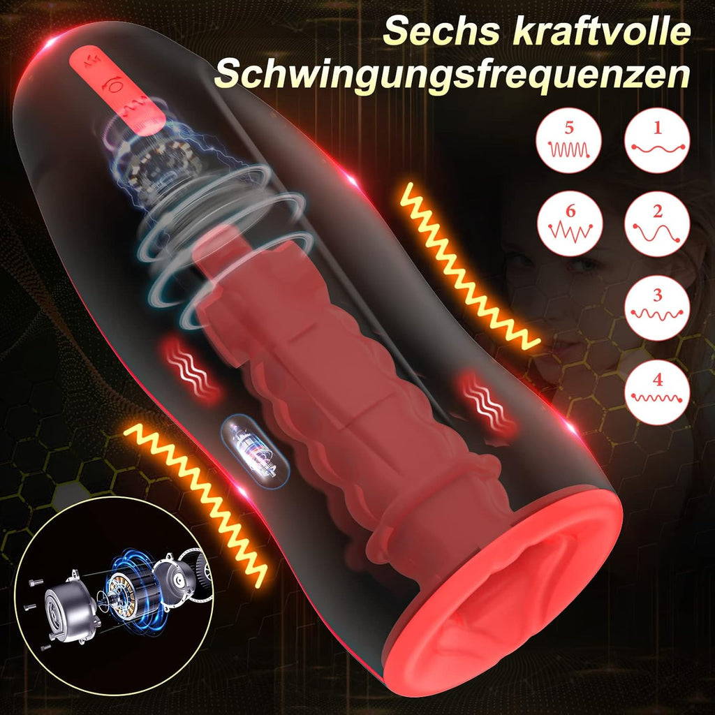 Masturbateurs Masculins Sex Toys avec 3 motifs d'oscillation 9 Vibration Masturbeuse Homme Poche Chatte Sextoyse Homme Sex Sextoyse Couple Plaisir Sex Toyspour pour Homme Sex Toyspour pour Couple