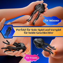 Charger l'image dans la galerie, Masturbeuse Homme Sex Toys Vibromasseur pour Pénis Masturbateurs Masculins avec 10 Modes de Vibration Enveloppant Tentacule Vibromasseur pour Stimulation du Pénis, du Clitoris et du Mamelon Sextoyse