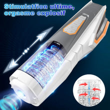 Charger l'image dans la galerie, Masturbateurs Masculins Sex Toýs Homme-Oral Jouet Sexuel,Masturbâteur Homme avec 11 Modes Télescopiques &amp; Rotations Vaginette Silicone Sex Toys pour Stimulation de Pénis Jouets Sexuels pour Hommes