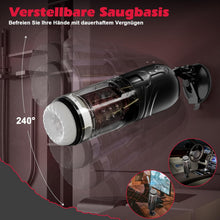 Charger l'image dans la galerie, Masturbateur Électrique pour Homme, Jouet Sexuel pour Homme Solo avec 7 Modes de Poussée et de Rotation, 3 en 1 Masturbateur de Poche pour Pénis et Chatte Jouets Sexuels pour Homme