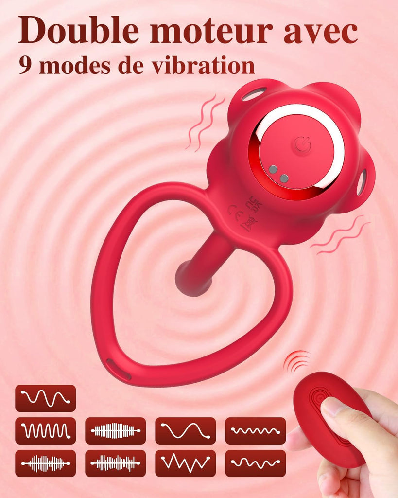 Sex Toýs Couple Sex Toys Sextoyse Femme Clitoridienne, Vibromasseurs Feminin à Distance Sextoys Jouet Sexualité Couple, Vibrateures Sex Femme Sex Toyspour Pour Couple Ensemble Vibro avec Telecommande