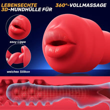 Charger l'image dans la galerie, Pompe à Pénis sex toýs homme Masturbateurs masculins avec 4 D'aspiration&amp; 6 modes entraînement,Vakuum pumpe pompe pénis Vibromasseurs avec Vaginette Silicone, Sextoy Homme Masturbateur