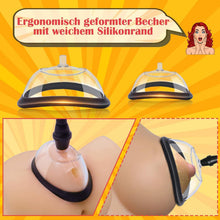 Charger l'image dans la galerie, Pompe Vaginale et Tétonnière, Jouet Intime avec Ventouses Clitoridiennes – Pompe Teton, Stimulateur Clitoridien à Succion et Suceurs de Clitoris pour Femme/Couple, Sextoy BDSM Puissant