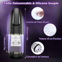 Charger l'image dans la galerie, Masturbateur Masculin Électrique Sex Toys - Masturbateur Masculin Automatique avec 10 Modes de Rotation et Modes de Poussée, Masturbateurs de Pénis avec Mode Rafale, Jouet Sexuel Pour Hommes