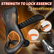 Charger l'image dans la galerie, Anneau Penien - Anneau Homme Vibrant Sex Toýs Femme Homme, 12 Modes Sextoyse Homme Sex Toys, Anneaux de Pénis Sextoyse Couple Plaisir, Sex Toyspour Pour Homme, Anneau Vibrant Pénis Clitoridienne