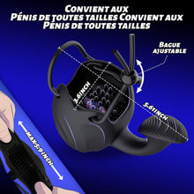 Charger l'image dans la galerie, Sex Toýs Homme Vibromasseur Masseurs de Prostate Anal Plug Anneau Pénien Retardateur 10 Mode Entraînement du Gland éjaculation Retardée Stimulateur Testiculaire Convient aux Hommes et aux Femmes