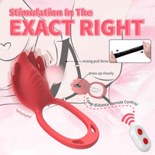 Charger l'image dans la galerie, 2 IN 1 Wearable Panty Vibrator Cock Ring with 9 Vibration Modes