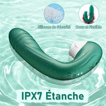 Charger l'image dans la galerie, Vibromasseur en Silicone Point G pour Femme,Clitoris Vibrator avec 10 Modes de Poussée et de Léchage,Étanche Jouets Sexuels Rechargeables avec Stimulation Anale pour Couple, Adultes
