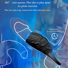 Charger l'image dans la galerie, Anneau Homme Vibrant Sex Toýs Couple, 10 Modes Sextoyse Homme Sex Toys, Sex Toyspour Pour Homme, Anneau Vibrant Pénis Clitoridienne, Anneaux de Pénis Sextoyse Couple Plaisir