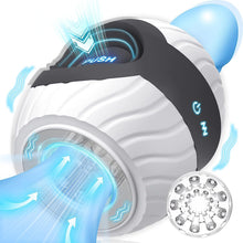 Charger l'image dans la galerie, Masturbateurs Masculins, Vibrateur Pénis avec 2 Moteurs 10 Vibrations et Fonction de Massage par Pression Vaginette, Masturbâteur Homme Mains Libres, Sextoyse Homme Sexmasturbâteur