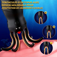 Charger l'image dans la galerie, Masturbateur pour Hommes avec Stimulation du Gland, Jouet Sexuel Vibrant 10 Modes, Set de Vibrateurs pour Sexe Oral et Solitaire, Jouet pour Couples, Poche Moulante