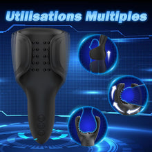 Charger l'image dans la galerie, Vibromasseur Pour Hommes Sex Toys, Vibromasseurs Sex Toýs Couple - Masturbateurs Masculins Mains Libres avec 10 Modes Morsure et de Vibration, Sextoy Homme Sex Toýs Homme Suceur Sextoys