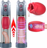 Sex Toýs Homme Pompes à Pénis, Masturbateurs Masculins 4-en-1 Agrandir son Pénis Vaginette Formation