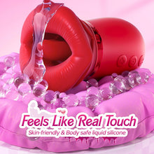 Charger l'image dans la galerie, 4 IN 1 Mouth Sucking Vibrator Rose Sex Toy