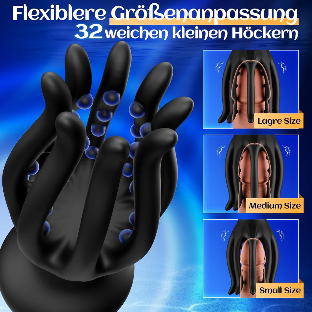 Masturbation pour hommes Vibromasseur pour pénis Stimulation du gland, 10 modes de jouets sexuels pour les couples d'hommes Masturbateurs extrêmes, vibromasseur pour gland Jouets sexuels pour hommes Solo Vibromasseurs de poche Muschi