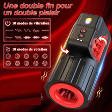 Charger l'image dans la galerie, Sex Toýs Homme Automatique Masturbateur Masculins - Sex Toys Masturbâteur Homme Mains Libres Sextoy Masturbeuse Jouet Adult Sextoyse avec 10 Modes de rotation et Vibration, Sexes Vagin Plaisir Objet