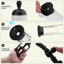 Charger l'image dans la galerie, Améliorée Pompes à Pénis Sex Toys pour Homme - Pompe a Penisse Masturbeuse Homme avec Vaginette Silicone Pompe a Penis pour L'agrandissement du Pénis Sextoyse Homme Sex Toyspour pour Couple Plaisir