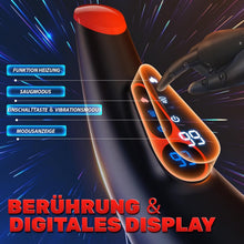 Charger l'image dans la galerie, Masturbeuse Homme Sex Toys, Masturbateurs Masculins avec 9 Succion et 9 Vibration, Masturbateur Automatique 3D Vaginette Ultra Réaliste, Écran LCD Sextoy Homme Sex Toýs Homme Suceur Sextoys