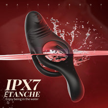 Charger l'image dans la galerie, Sex Toys Anneau Penien - Anneau Homme Sex Toýs Couple Homme, Anneau Vibrant Pénis Clitoridienne Sextoyse Couple Plaisir 10 Modes Vibration, Anneaux de Pénis Sextoyse Homme Sex Jouet Sexualité Couple