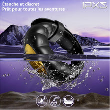 Charger l'image dans la galerie, Anneau Vibrant Pénis Homme Sex Toys - App Vibromasseur Cockringe Hommes Reglable,Sex Toýs Homme Anneaux de Pénis avec 10 Modes de Vibration,Sextoy Objet Sexuelle Adulte Couple pour faire L'amour