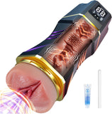 Sex Toys Masturbateur Homme Sextoyse Sexmasturbâteur - Masturbeuse Masculin Automatique Sextoy Mains Libres avec 3D Vaginette Ultra Réaliste, Masturbateurs Masculins Sextoys, Sexes Plaisir Objet Vagin
