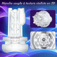 Charger l'image dans la galerie, Masturbateurs Masculins Sex Toýs Homme - Masturbateur Homme avec 7 Succion &amp; Vibration &amp; Échappement,Masturbâteur Homme Mains Llibres avec Écran LCD &amp; 3D Vaginette Ultra Réaliste, Sex Toys Couple.