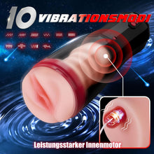 Charger l'image dans la galerie, Masturbeuse Homme avec vagin réaliste, Masturbateurs Masculins Mains Libres avec 5 Modes d'aspiration et 7 Modes de Vibrant, Masturbateur Homme Automatique Vaginette Ultra Réaliste Homme Sex Toys