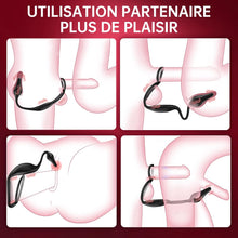 Charger l'image dans la galerie, Sex Toys Masseurs de Prostate vibromasseurs avec Anneau Pénien, Plug Anal Sextoy Homme Stimulateur Prostate Gode Anal sextoy, Sex Toýs Couple 7 Modes Vibro