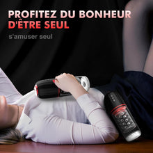 Charger l'image dans la galerie, Masturbâteur Homme Mains Libres Vibromasseur Sextoy Homme, 7 Télescopiques &amp; Rotation Masturbateur Automatique Masculin Sextoyse Homme Sexmasturbâteur, 3D Soft Vaginette Masturbâteur Succion Sex Toys