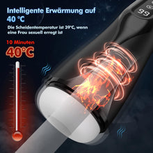 Charger l'image dans la galerie, Masturbateur Homme Sextoyse Homme Sex, Masturbâteur Homme Mains Libres Automatique Masturbateurs Masculins Sex Toys avec 9 Mode Succion et Vibration 3D Vaginette Pénis Vibromasseur Sex