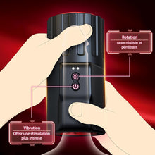 Charger l'image dans la galerie, Sex Toýs Homme Automatique Masturbateur Masculins - Sex Toys Masturbâteur Homme Mains Libres Sextoy Masturbeuse Jouet Adult Sextoyse avec 10 Modes de rotation et Vibration, Sexes Vagin Plaisir Objet