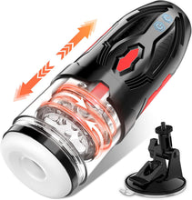 Charger l'image dans la galerie, Masturbateur sex toys vibromasseurs pour homme mains libres avec 7 modes de rotation et fonction choc, masculins masturbeuse orale érotique jouet sexuel, pompe penis