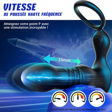 Charger l'image dans la galerie, Sex Toys Anals Vibromasseurs, 3 EN 1 Masseurs de Prostate Vibrant Plug Anal Sextoy Homme Sex Stimulateur Gode Sex Toys avec Anneau Vibrant, AI-Chat APP Télécommandé Sex Toýs Jouet Sexualité Couple