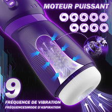 Charger l'image dans la galerie, Masturbateurs Masculins Sex Toýs Homme Vaginette Ultra Réaliste avec 9 Modes vibration Et Succion Masturbâteur Homme Mains Libres Sex Toys APP Control Vibration 3D Silicone Sextoyse Sextoy homme
