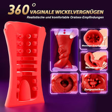 Charger l'image dans la galerie, Pangpangmi Masturbateurs Masculins Sex Toýs Homme, Masturbateur Automatique Sex Toys avec 9 Vibrations 9 Léchage de Langue, Masturbeuse Homme Sextoy 3D Manchon Masturbâteur Sextoys