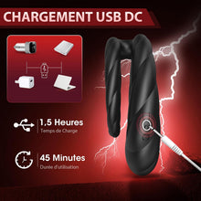 Charger l'image dans la galerie, Anneau Penien - Anneau Homme Vibromasseurs Sex Toýs Femme, 10 Modes Sextoyse Homme Sex Anneaux de Pénis Sex Toys, Sextoyse Couple Plaisir Cockring, Sex Toyspour Pour Homme Cockringe Homme