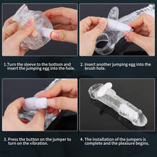 Charger l'image dans la galerie, Gaines Pour Pénis, Extenseur De Pénis avec Vibrateur Pénis Anneau, Jouets Sexuels Manchon Pénis pour Améliorer l'érection et retarder l'éjaculation, Sex toys for Homme