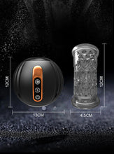 Charger l'image dans la galerie, Auto Male Stroker Rotating Stroking Moaning Masturbator for Small Penis