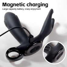 Charger l'image dans la galerie, Masseur de prostate avec fonction de vibration et de tapotement