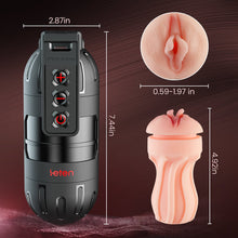 Charger l'image dans la galerie, Flash - Masturbateur masculin vibrant à 10 modes avec mode vocal et contrôle via application