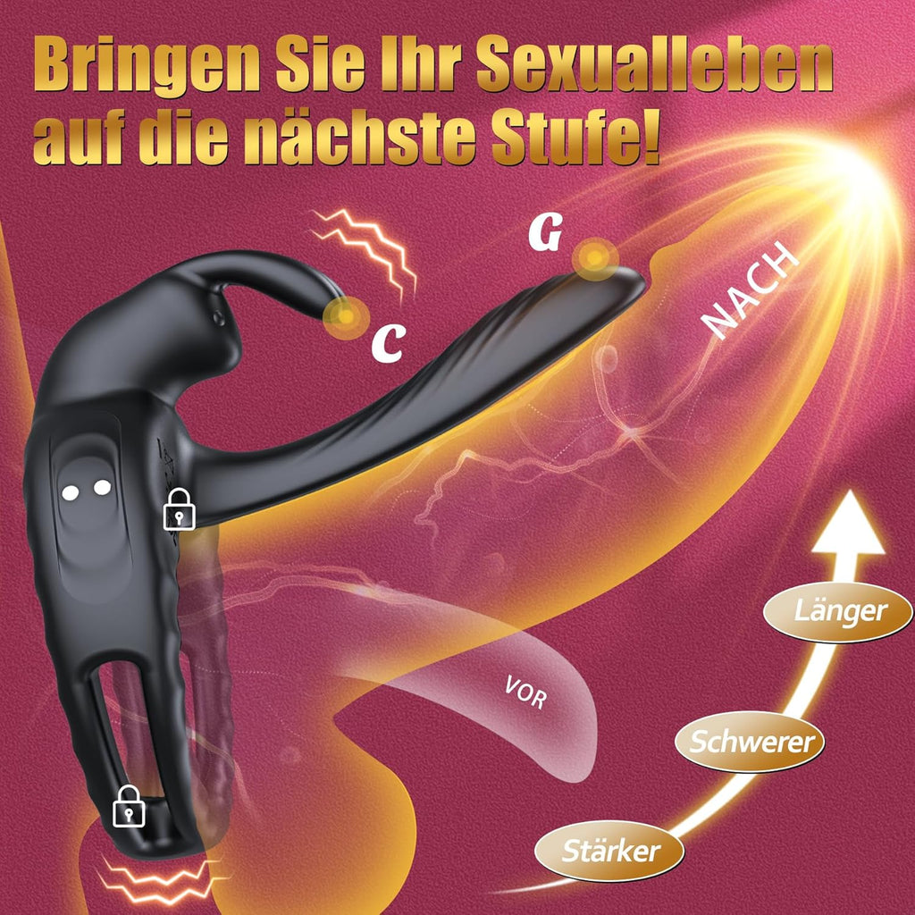 Anneau Vibrant Sex Toys Anneau Penien - Anneau Homme, Sextoy Sex Toýs Couple ORSLUM, Sextoy Homme Jouet Sexualité Couple Sextoyse Couple Plaisir, Jeux Sexuelle Adulte Couple Vibromasseur Homme
