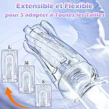 Charger l'image dans la galerie, Masturbeuse Homme Sex Toys Realiste - Masturbâteur Mains Libres Sexes Plaisir Sextoyse Masturbateurs Masculins va et Vient, Poche Chatte 3D Vaginette Silicone Sextoy, Jouets Sexuels pour Hommes Solo