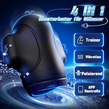 Charger l'image dans la galerie, Tauara Masturbateurs Masculins Sex Toýs Homme, 4 IN 1 Masturbateur Automatique avec 10 Vibrations, APP Masturbeuse Homme Sex Toys pour Entraînement et Endurance Sextoyse Homme Sexmasturbâteur Sextoy