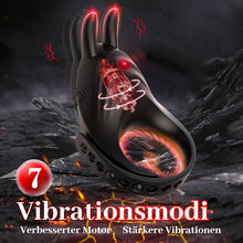 Charger l'image dans la galerie, Sex Toys Anneau Penien - Anneau Homme Sextoyse Homme Sex et Rabbit, 7 Modes Sextoyse Couple Plaisir Anneaux de Pénis, Sextoy Anneau Vibrant Pénis Clitoridienne Sex Toyspour Pour Homme Sex Toýs Couple