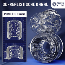 Charger l'image dans la galerie, Masturbeuse Homme Sex Toys, Masturbateurs Masculins Mains Libres avec 7 Modes d'aspiration et 7 Modes de Rotation, Masturbateur Homme Automatique Vaginette Ultra Réaliste Sextoyse Homme Sex