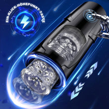 Charger l'image dans la galerie, Masturbeuse Homme Automatique Masturbateurs Masculins Mains Libres avec 7 Modes Télescopiques et Rotations, Masturbateur Homme Vaginette Sextoyse Homme Sex Toys